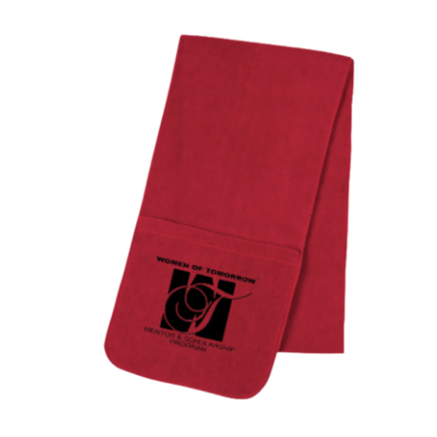 Fleece Scarf with Pockets