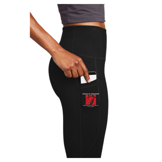 Ladies Sport-Tek  High Rise 7/8 Legging with Pocket